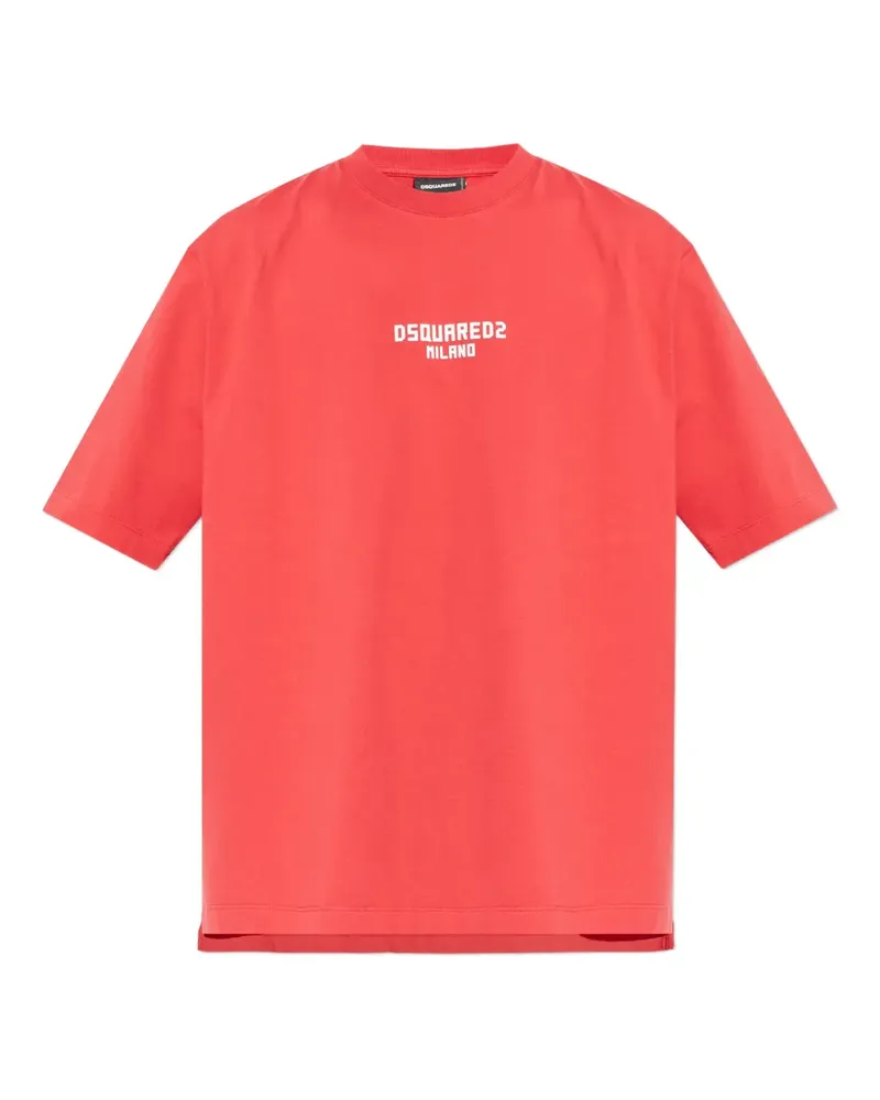 Dsquared2 logo T-shirt - Rot Rot