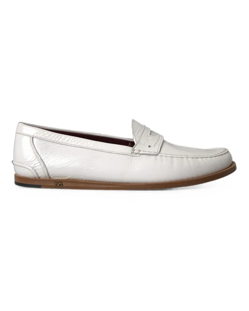 Dolce & Gabbana Klassische Loafer - Weiß Weiß
