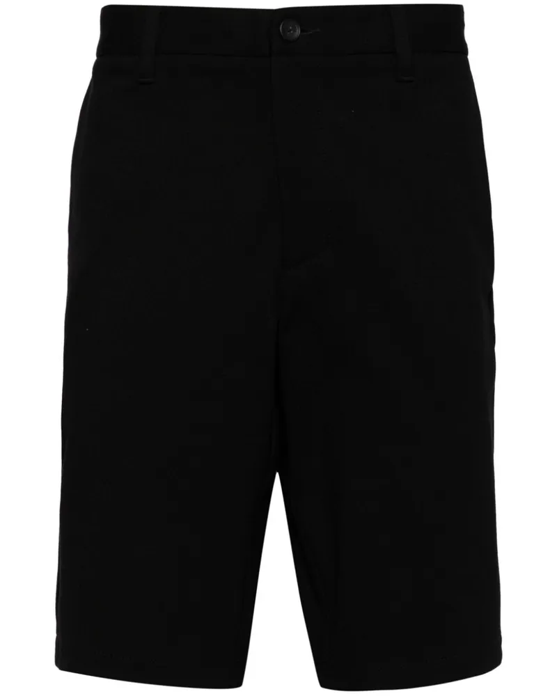 HUGO BOSS Bermudas mit geradem Bein - Schwarz Schwarz