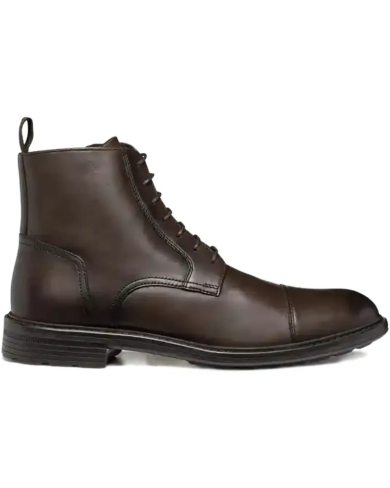 Geox leather lace-up boots - Braun Braun