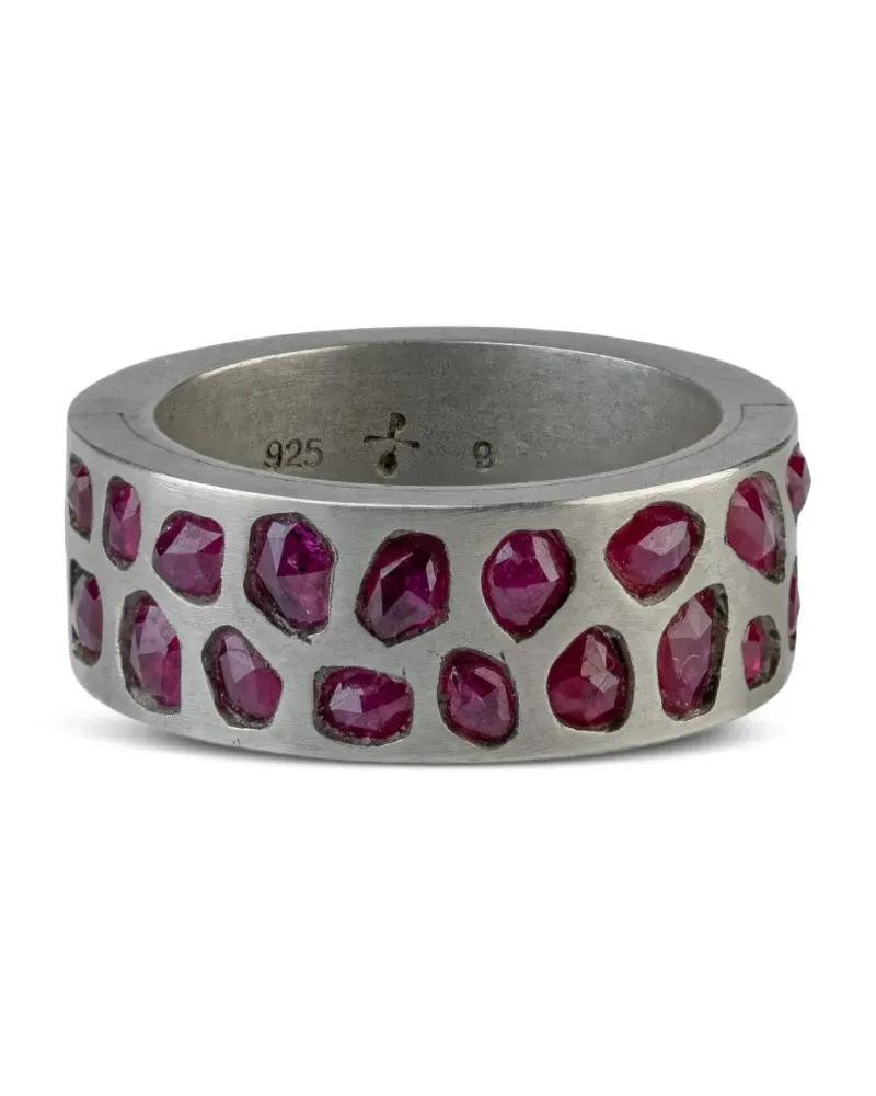 Parts Of Four Sistema Ring mit Rubin - Silber Silber