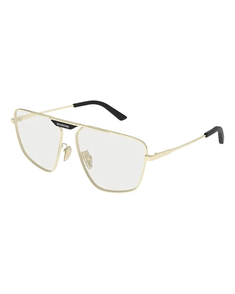 Balenciaga Tag 2.0 Pilotenbrille - Gold Gold