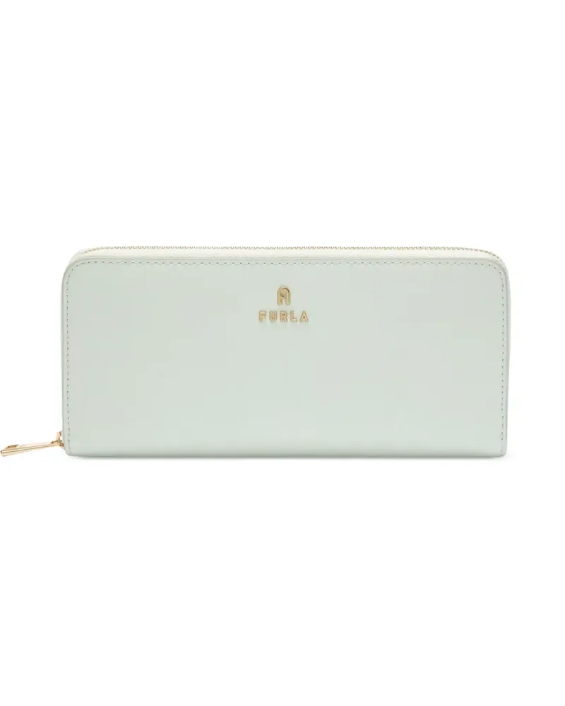 Furla Portemonnaie mit Logo-Schild - Weiß Weiß
