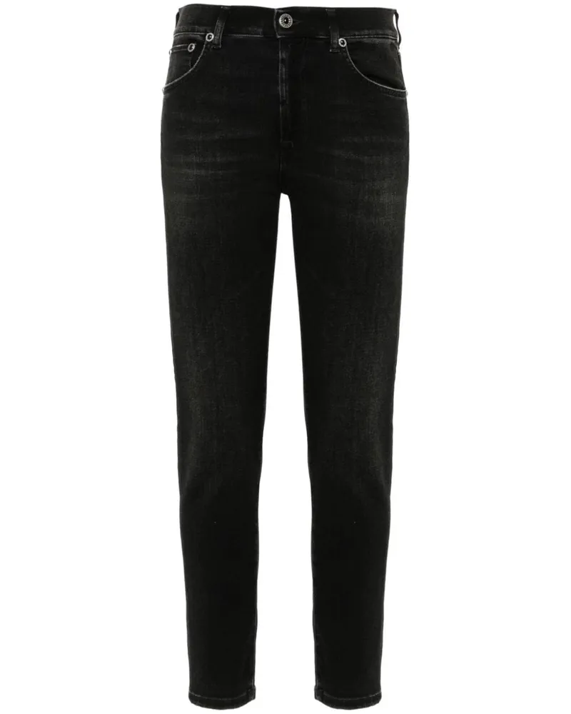 Dondup Daila Skinny-Jeans Schwarz