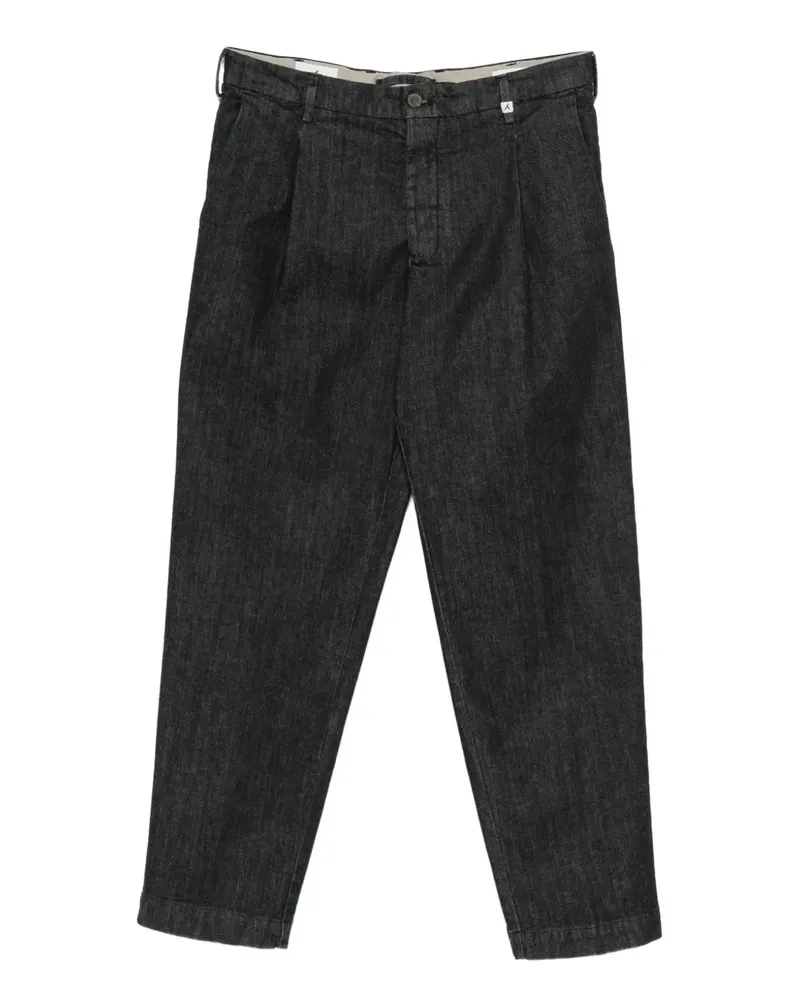 MYTHS Ade-P Hose mit Falten - Schwarz Schwarz