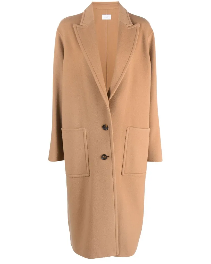 Bally Mantel mit steigendem Revers - Braun Braun