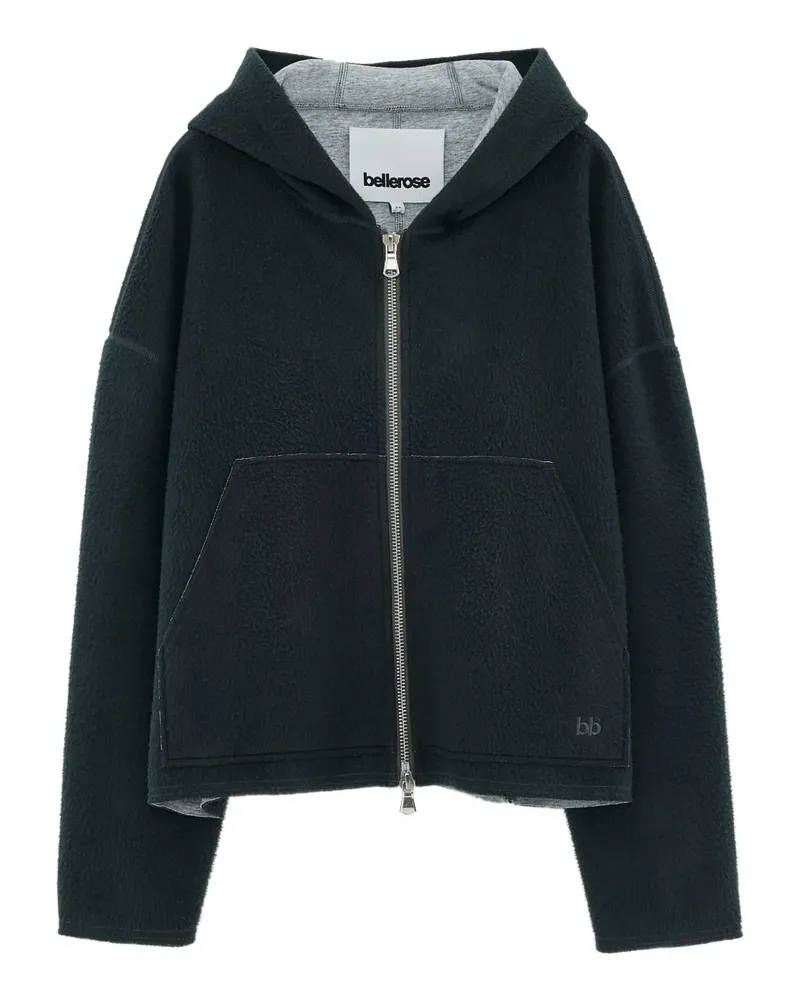 Bellerose Fannel zipped hoodie - Grün Grün