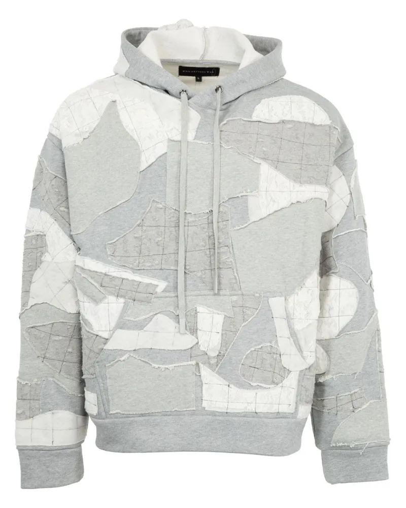 WHO DECIDES WAR Atom Hoodie - Grau Grau