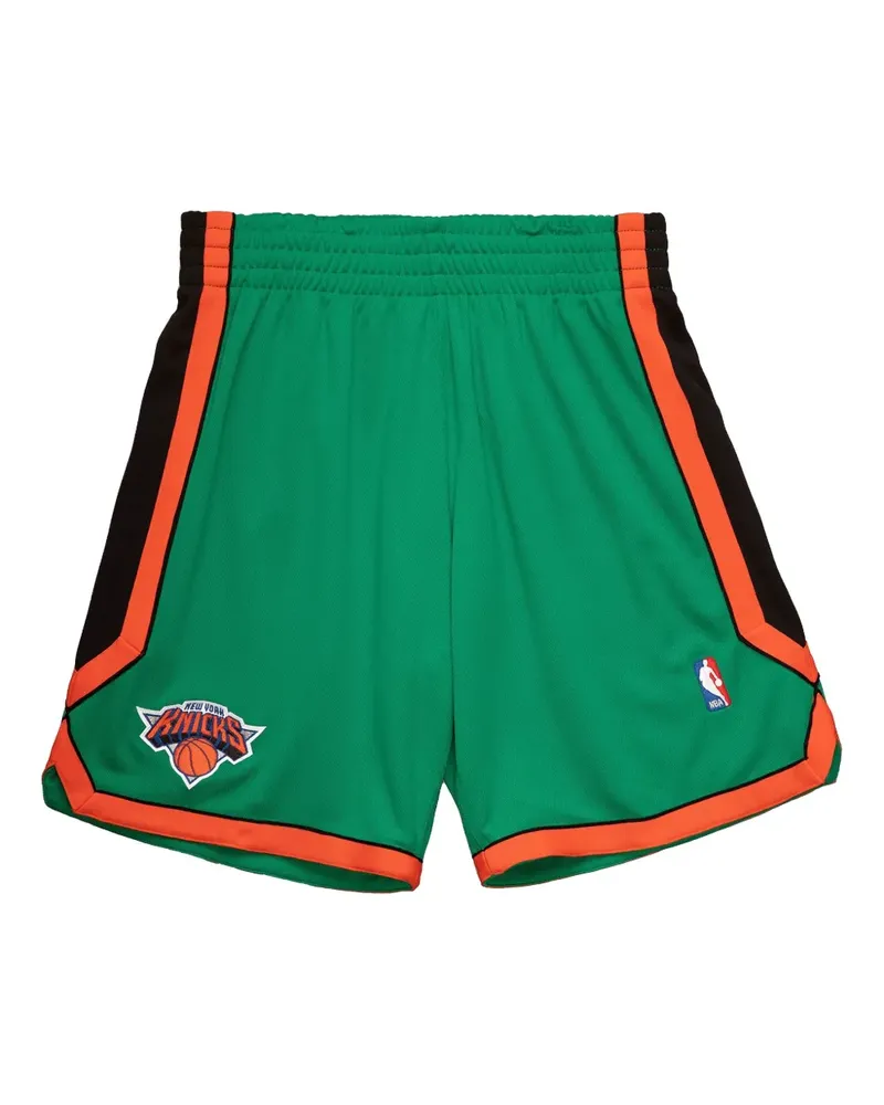 Mitchell & Ness New York Knicks 2007/08 "St. Patrick Day" Swingman Shorts - Grün Grün