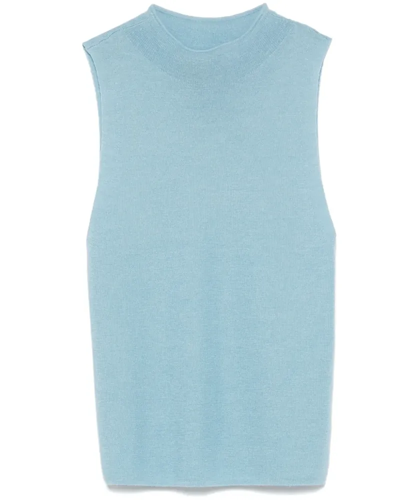 Eric Bompard Gestrickter Pullunder - Blau Blau