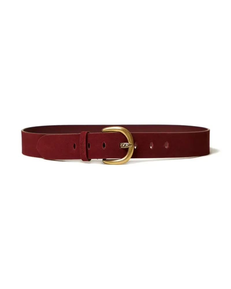 Twin-Set Gürtel aus Wildleder - Rot Rot