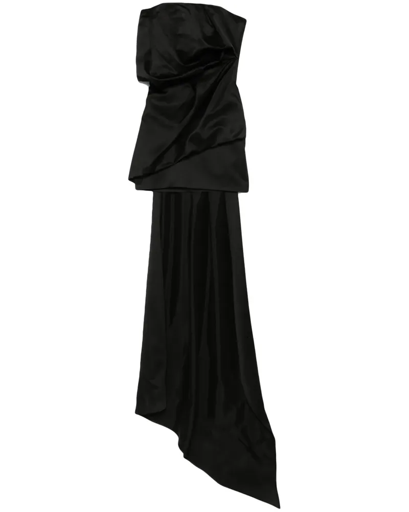 ALMAZ Drapiertes Minikleid - Schwarz Schwarz