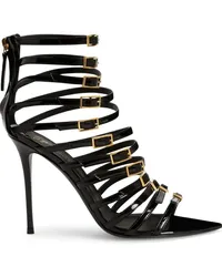 Giuseppe Zanotti Sandalen mit Riemen 105mm Schwarz