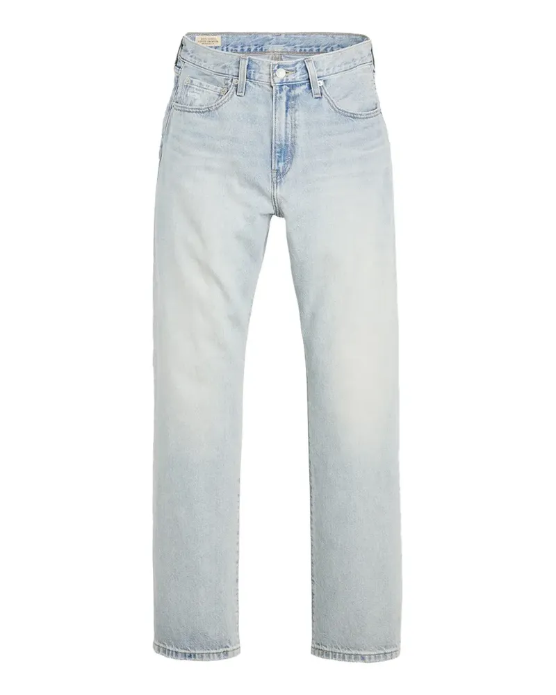 Levi's Easy Dad faded-effect straight-leg jeans - Blau Blau