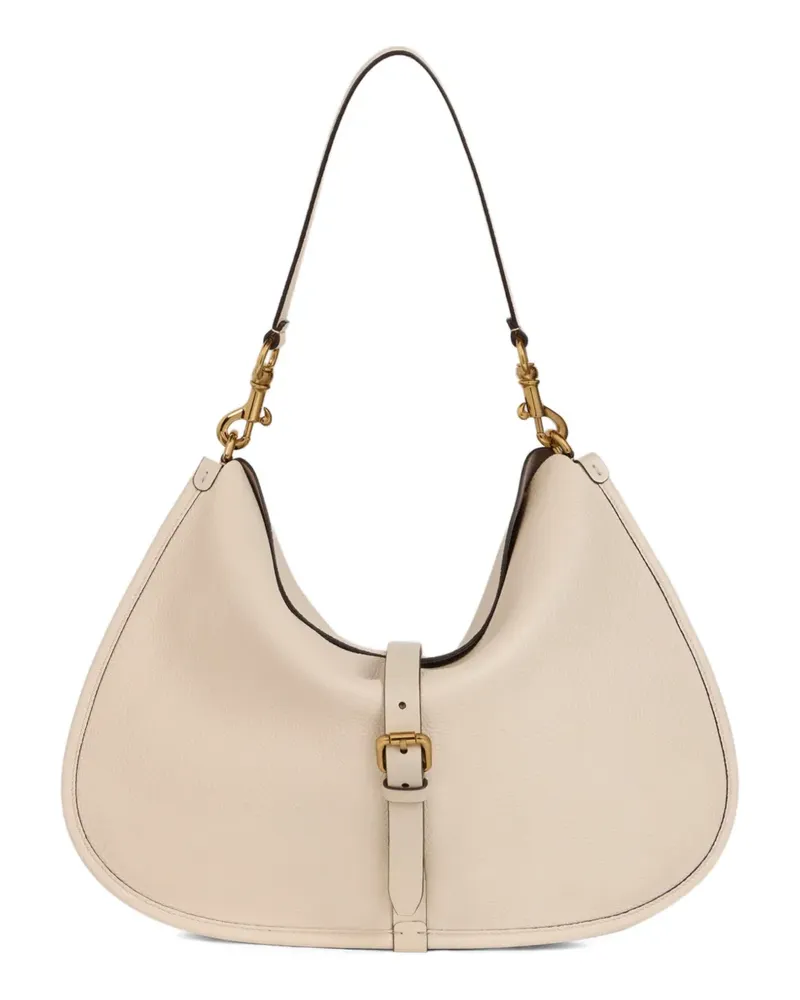 Etro Maxi Pony Schultertasche - Nude Nude