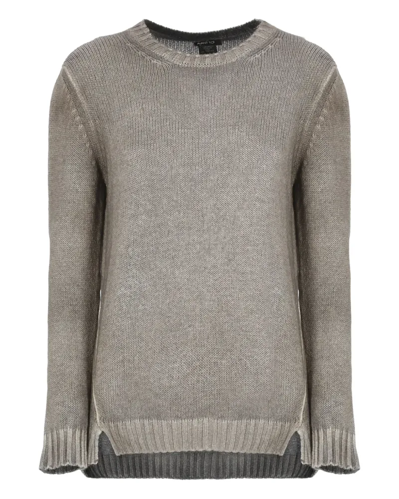 Avant Toi Klassischer Kaschmirpullover - Grau Grau