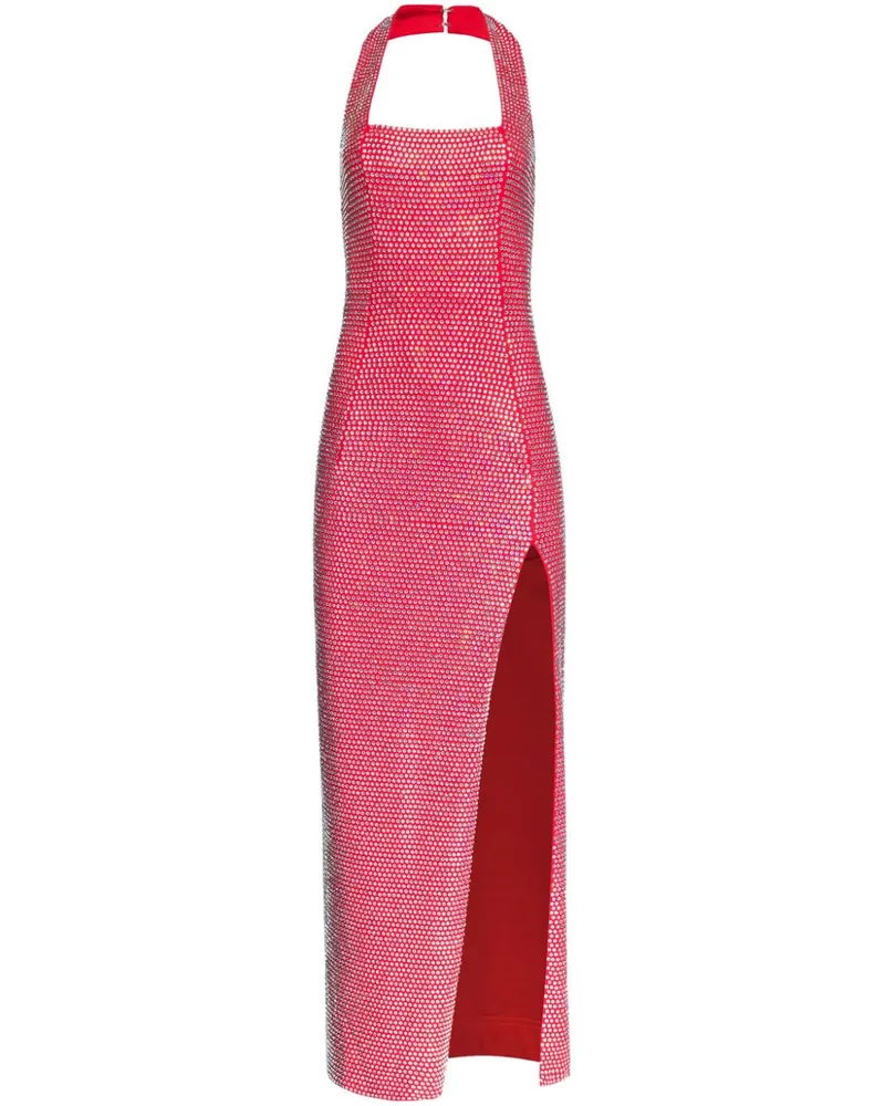 Area Kristallverziertes Abendkleid - Rot Rot