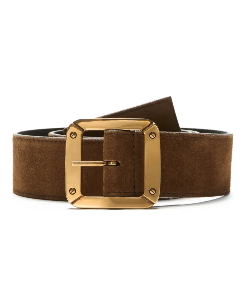 Acne Studios Gürtel mit eckiger Schnalle - Braun Braun