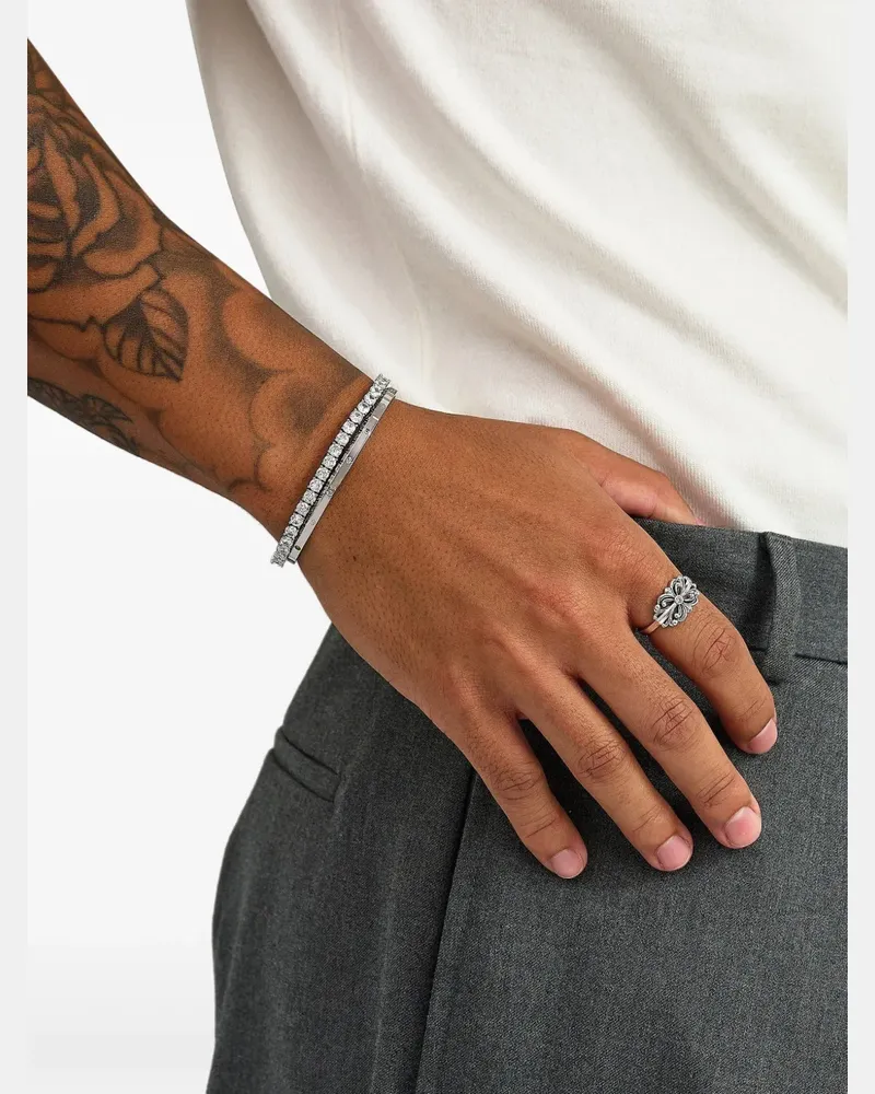 Nialaya Tennis Armband mit Zirkonia - Silber Silber