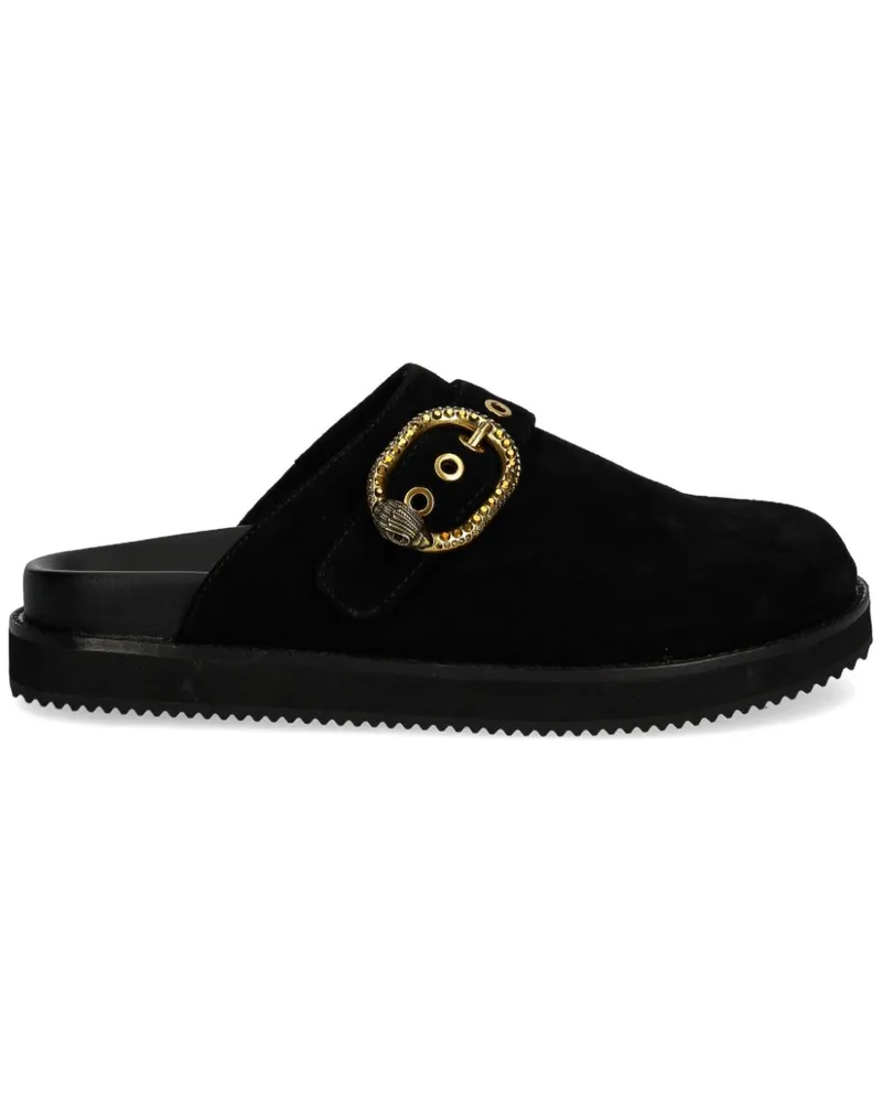 Kurt Geiger Mules aus Wildleder - Schwarz Schwarz
