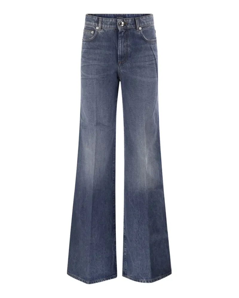 SPORTMAX flared-leg jeans - Blau Blau
