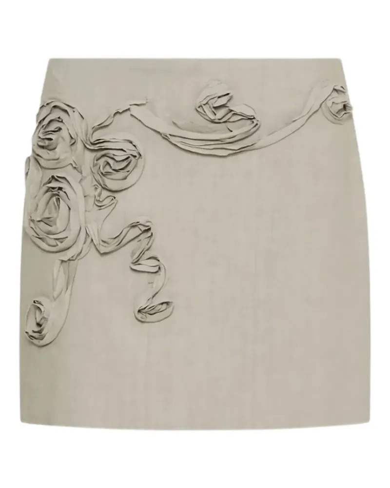 MARELLA Ibice Rock mit Blumenapplikation - Grau Grau