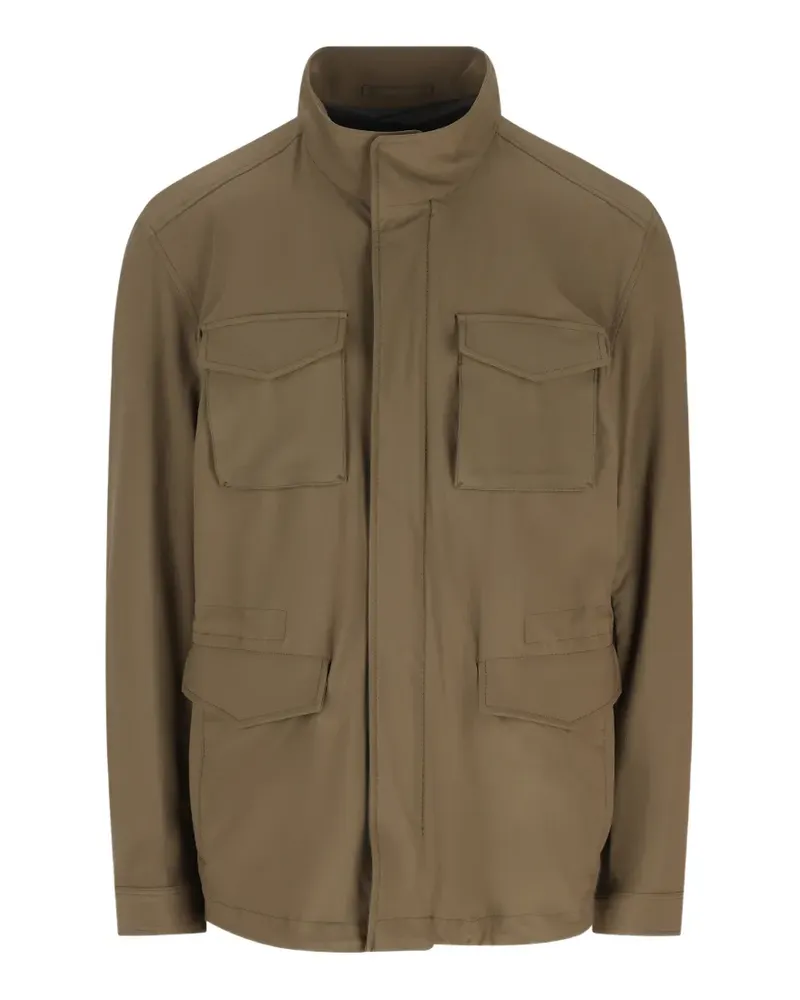 Herno Jacke mit Klappentasche - Grün Grün