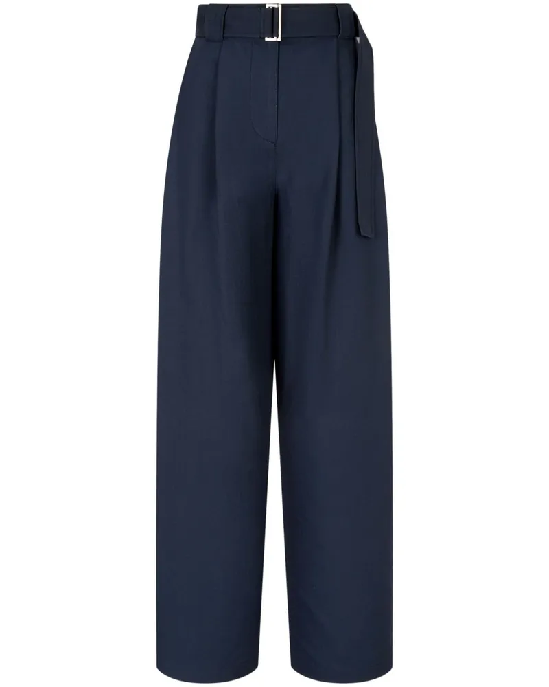 STUDIO TOMBOY Hose mit Gürtel - Blau Blau