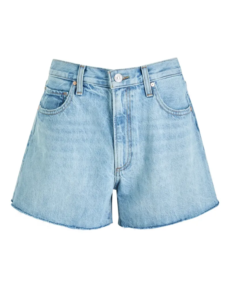 Paige Archie distressed frayed shorts - Blau Blau