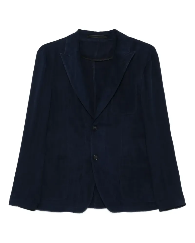 Giorgio Armani Einreihiges Sakko - Blau Blau