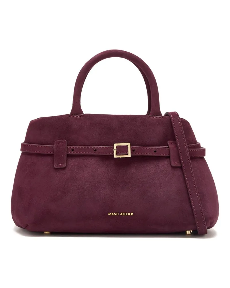 Manu Atelier Le Cambon Schultertasche 25cm - Violett Violett