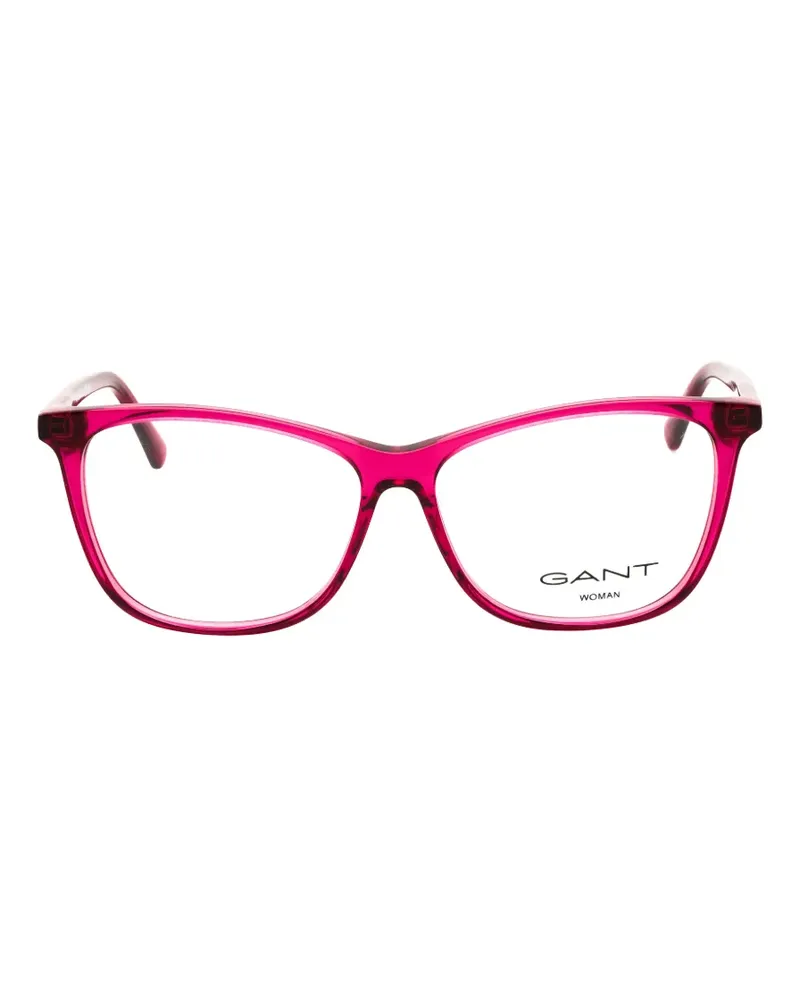 Gant rectangle-frame glasses - Rosa Rosa