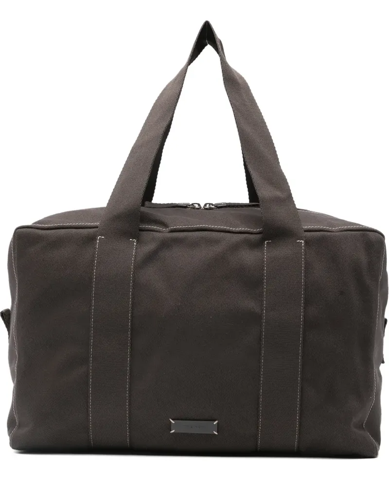 The Row Sisal Duffle tote bag - Braun Braun