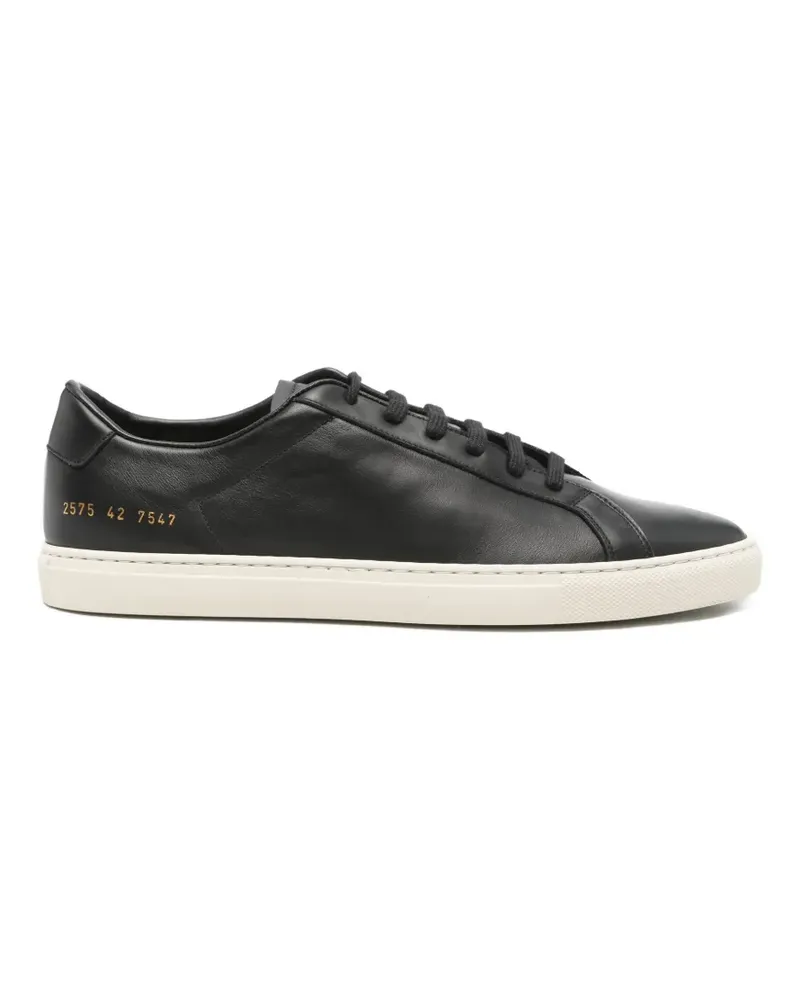 Common Projects leather sneakers - Schwarz Schwarz