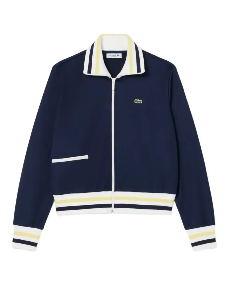 Lacoste Sweatshirt mit Reißverschluss - Blau Blau