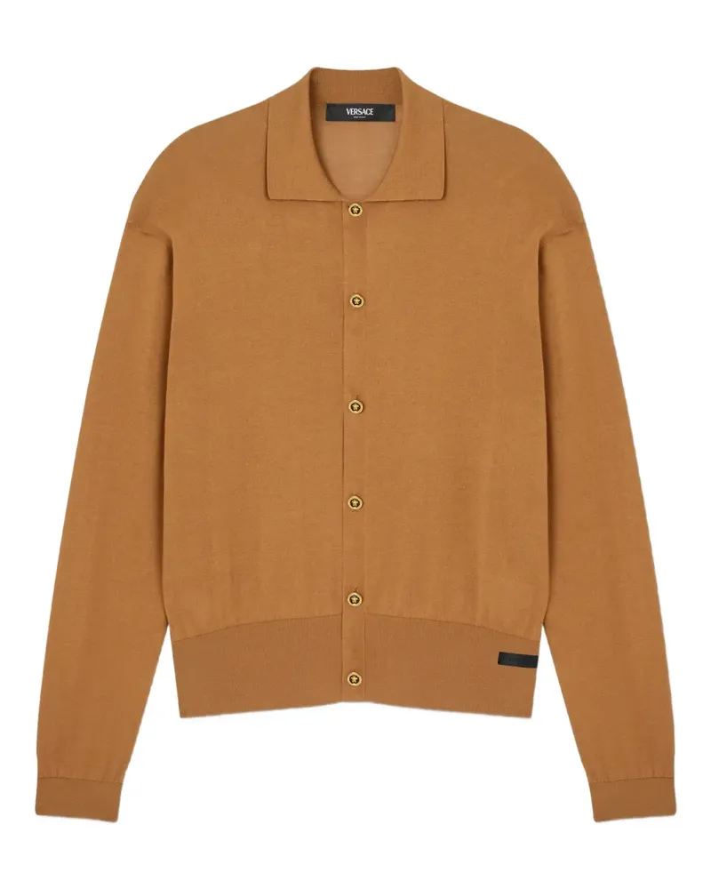 Versace Geknöpfter Cardigan - Braun Braun