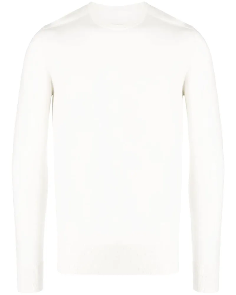 Patrizia Pepe Schmaler Pullover - Weiß Weiß