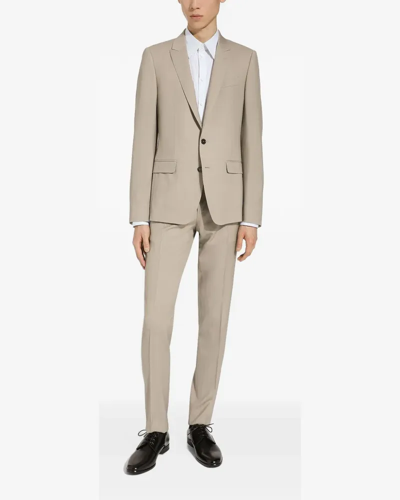 Dolce & Gabbana Hemd aus Baumwollstretch - Weiß Weiß