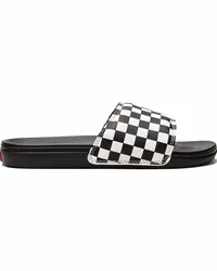 Vans Checkerboard La Costa Pantoletten Weiß