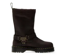 Stiefel mit Schnalle - Braun