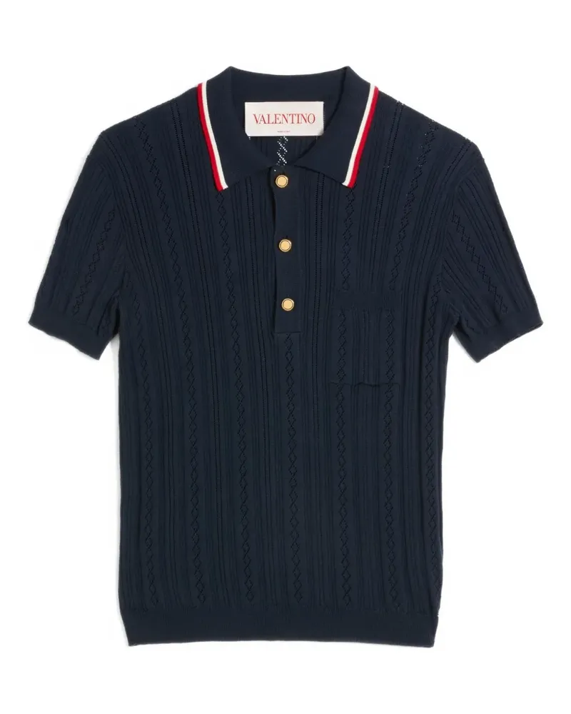 Valentino Garavani Klassisches Poloshirt - Blau Blau