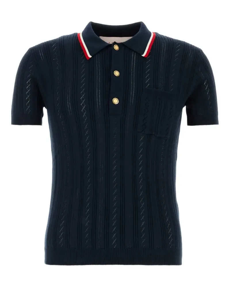 Valentino Garavani Klassisches Poloshirt - Blau Blau