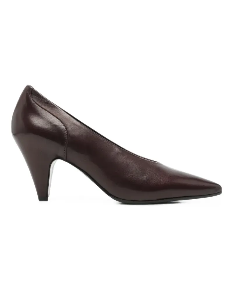 Roberto del Carlo Queen pointed-toe pumps - Rot Rot