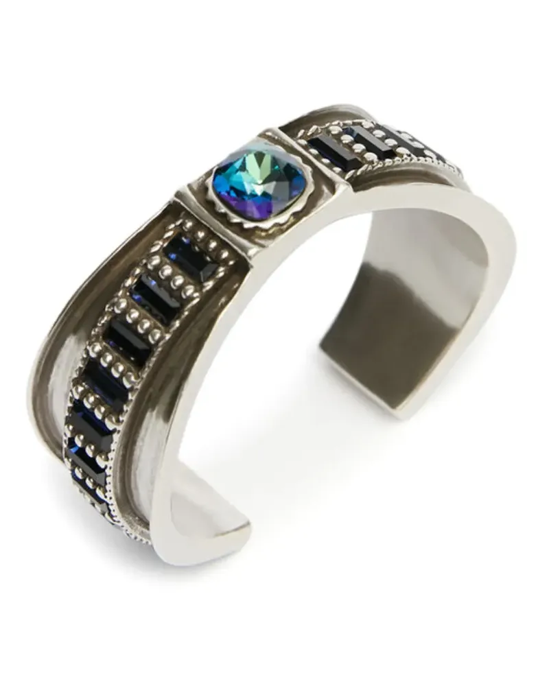 Isabel Marant Olga Armspange mit Strass - Silber Silber