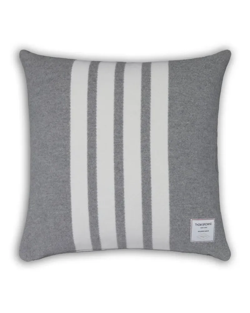 Thom Browne 4-Bar cushion - Grau Grau