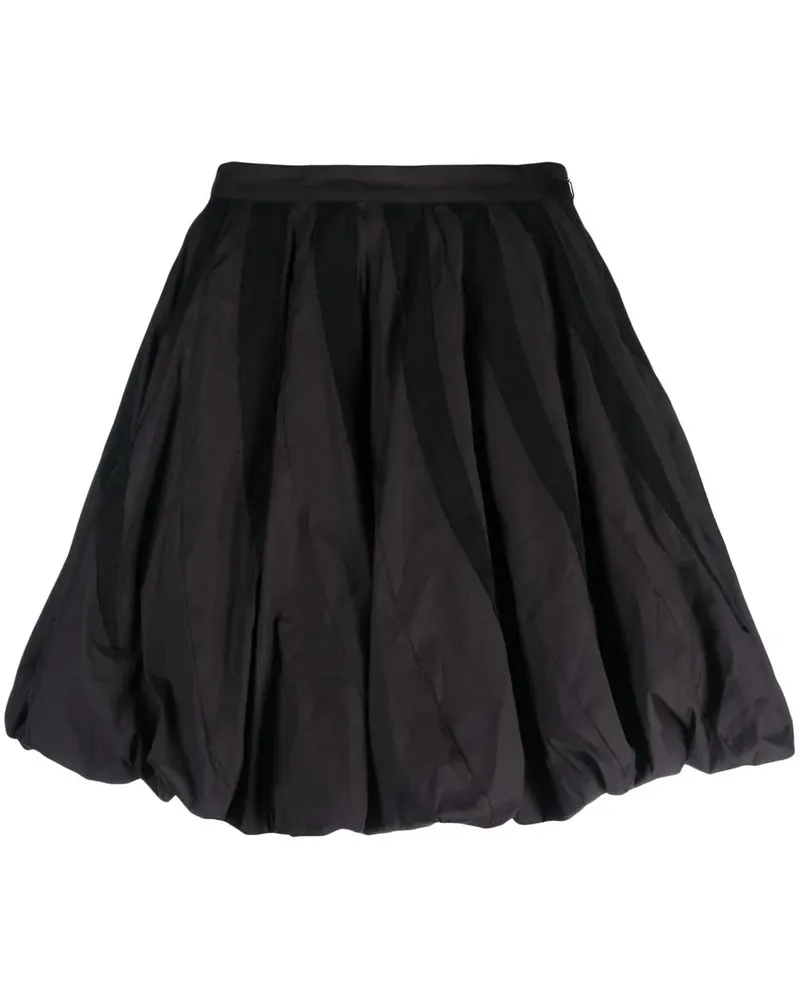 KIKO KOSTADINOV Rock in A-Linie - Schwarz Schwarz