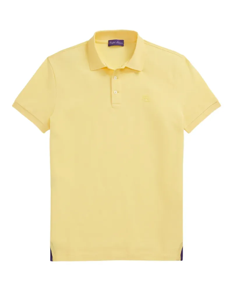 Ralph Lauren embroidered-logo polo shirt - Gelb Gelb