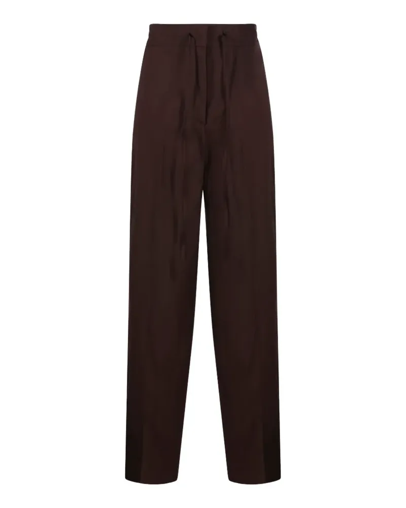 P.A.R.O.S.H. P.A.R.O H. Hose mit Kordelzug - Braun Braun