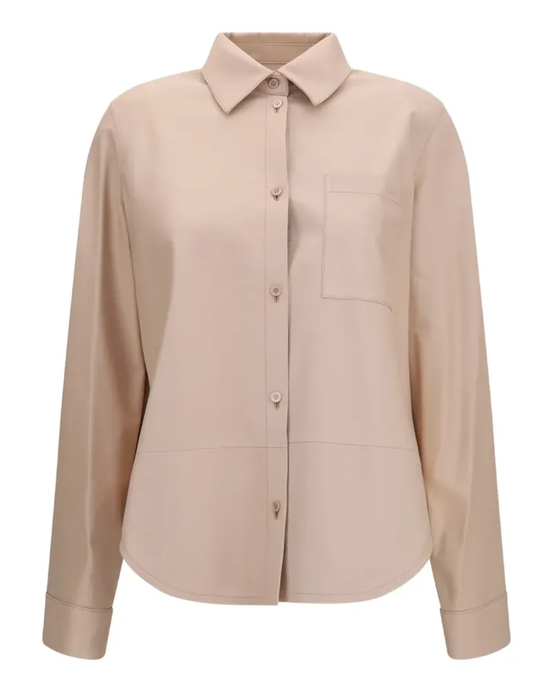 Loewe lambskin shirt - Rosa Rosa