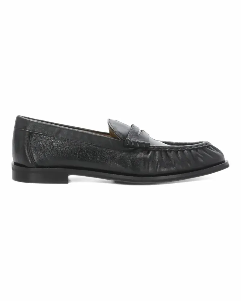 Julie Dee leather loafers - Schwarz Schwarz